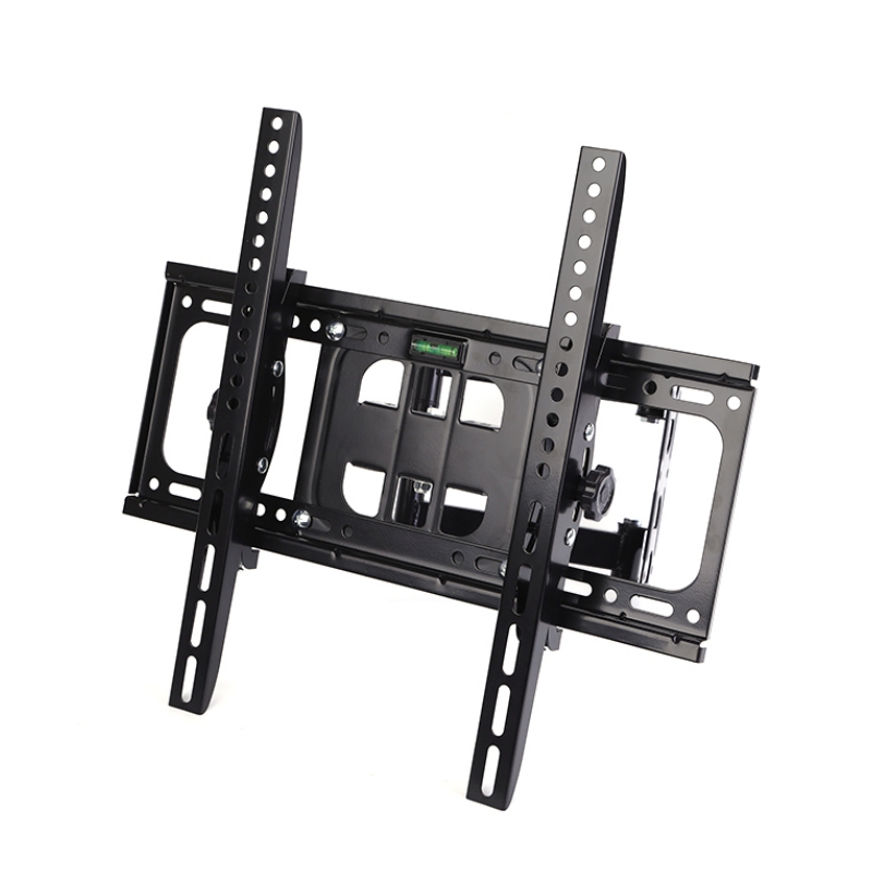 tv wall mount for 32 55 inch flat curved tvs heavy duty single articulating arms tv bracket up to vesa 400x400mm and 110 23lbs support swivel 160 tilt 15 level adjustment details 0