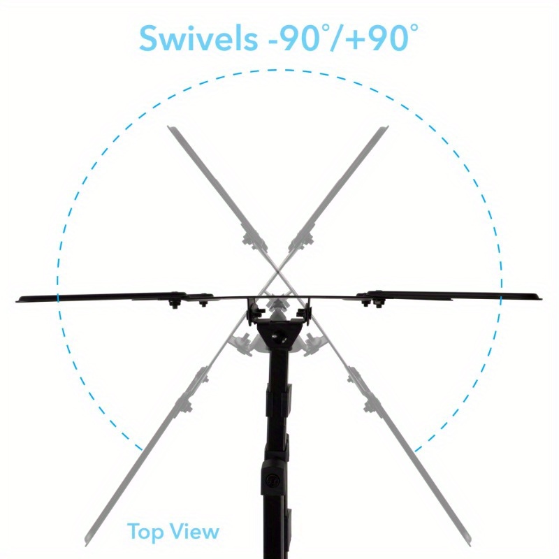 crafted steel tv mount kit built in leveler details 2
