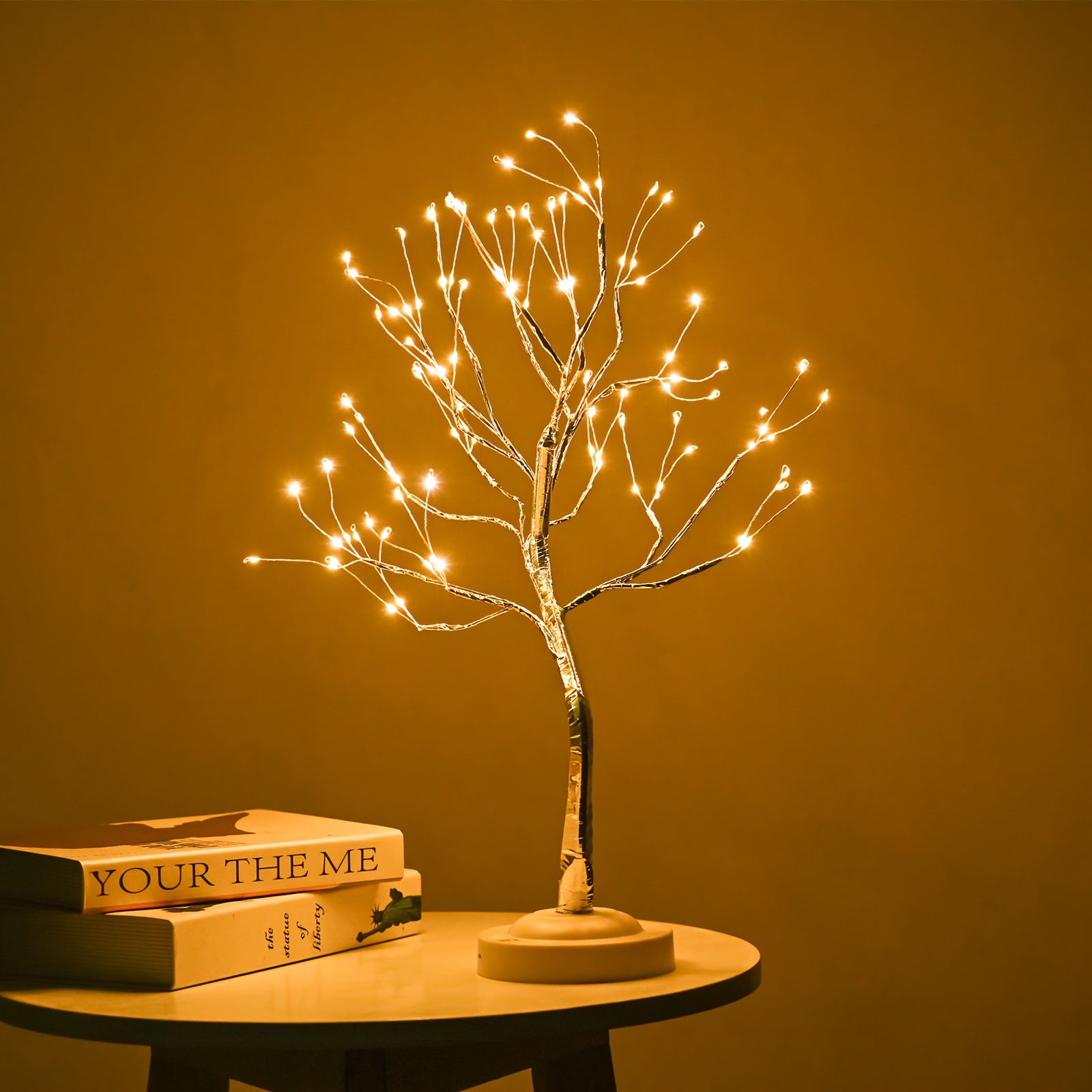 1pc 20 inch tree light 108 led battery powered timing function multiple christmas halloween festival celebration decoration eid al adha mubarak details 3