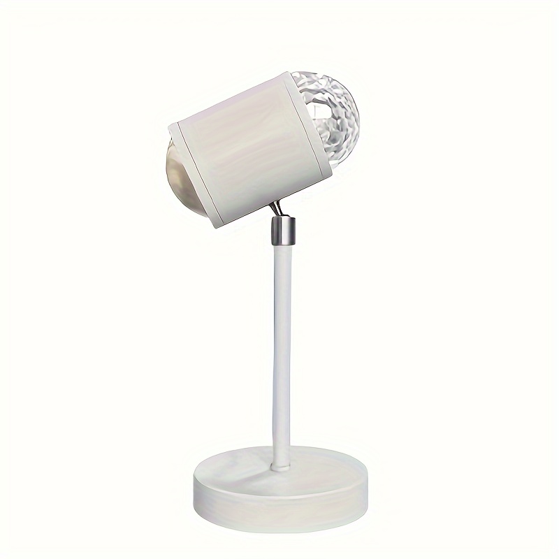 sunset projection table lamp with dual water ripple heads usb powered multi color ambient lighting for living room bedroom and broadcast spaces details 0